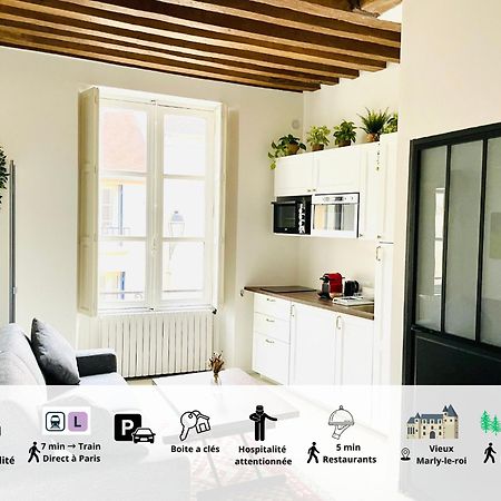 Studio Renove Et Tres Fonctionnel, Marly-Le-Roi Exterior photo